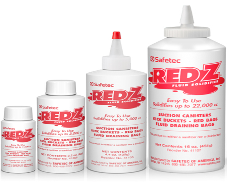 Safetec® Red Z® Single & Multi-Use Bottles